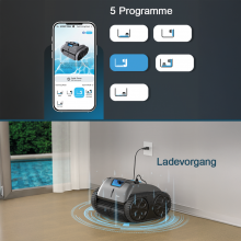 5 Programme zum Auswählen + Ladevorgang