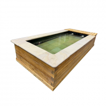 Fertignaturpool - 2 x 4 m