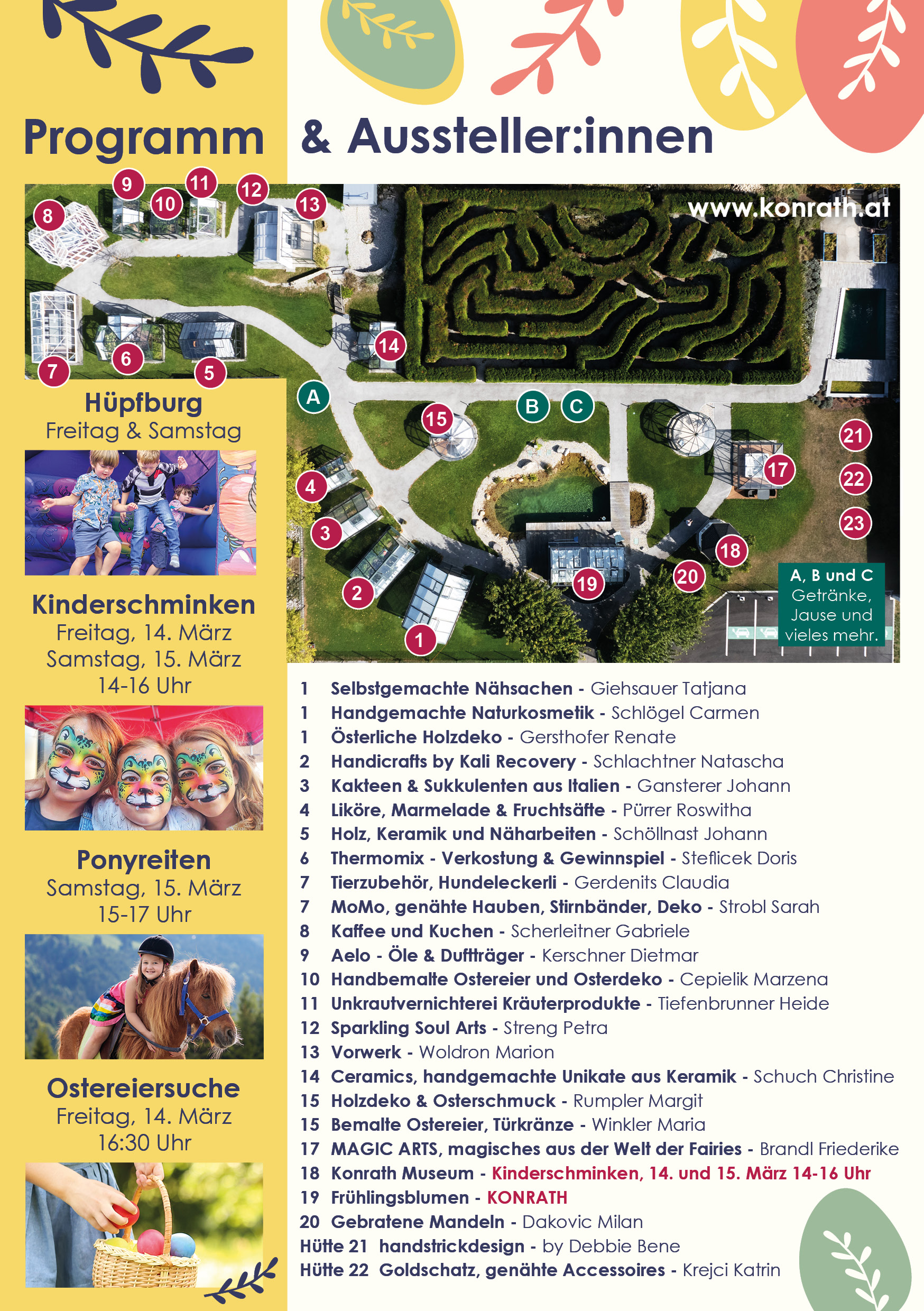 Frühlingsmarkt Programm