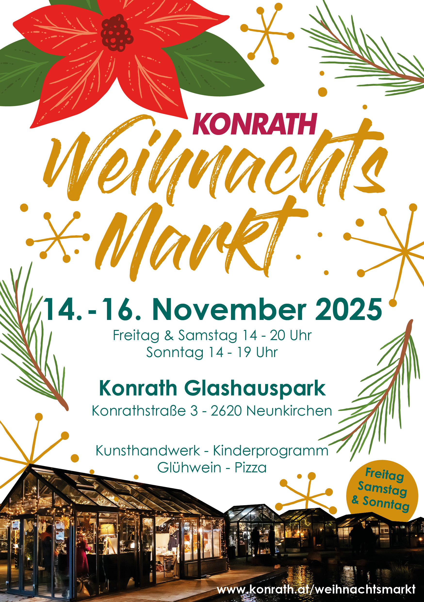Weihnachtsmarkt Flyer 2025