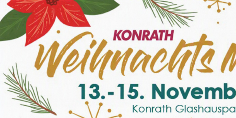 Weihnachtsmarkt im Glashauspark - von Fr. 13. - So 15. Nov 2026