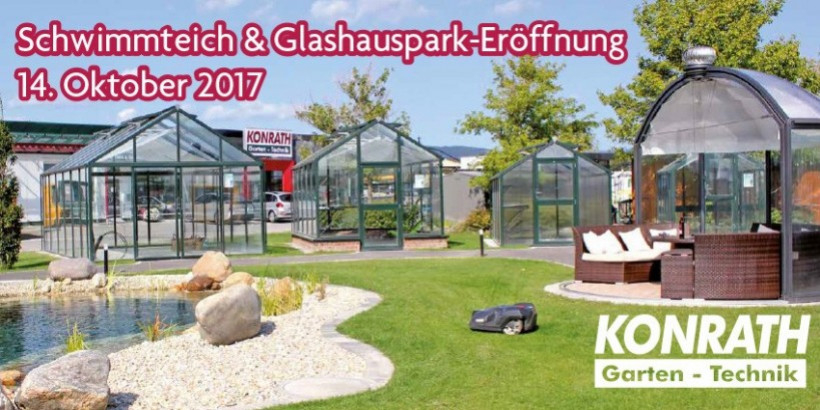 Glashaus Park Eröffnung