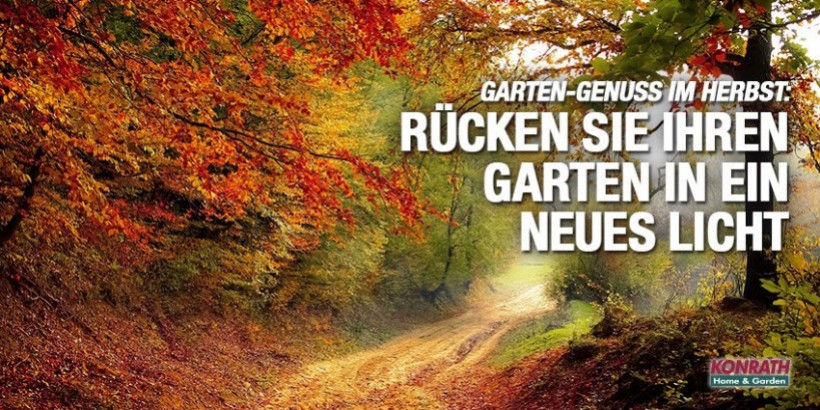 Gartengenuss im Herbst