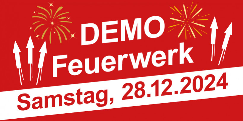 DEMO Feuerwerk - 28.12.2024
