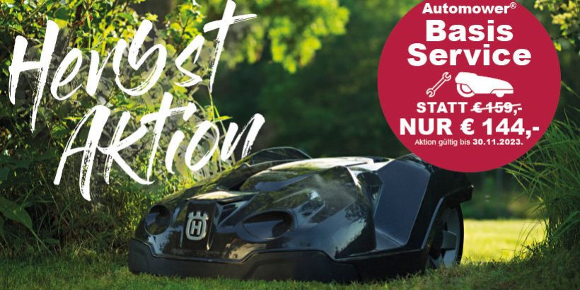 Automower® Winterservice Aktion - bis 30.11.2023